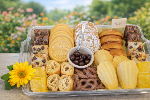 grazing table meats cheeses